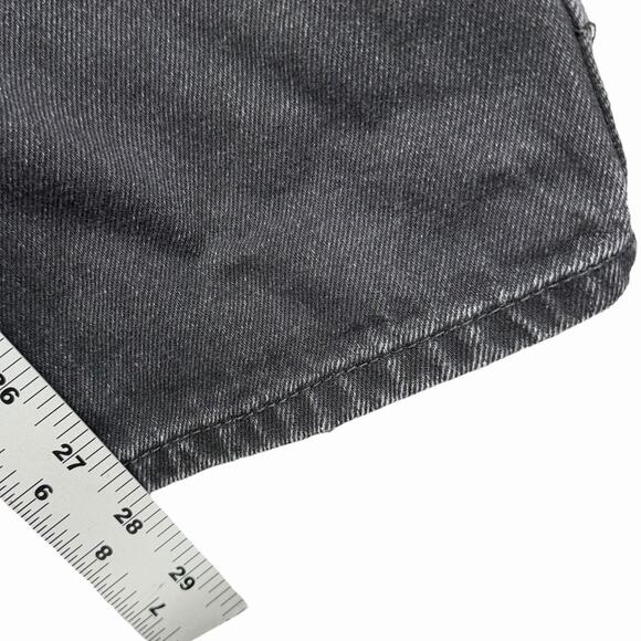 Sinsay Mom Fit Jeans Black Women’s US Sz 10 High Rise Straight Leg - Picture 4 of 12